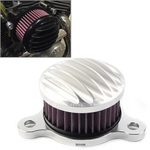 Moto Air Cleaner Intake Filter Fit Harley Sportster XL883 1200 48 72 1988-up - Bild 1 von 10
