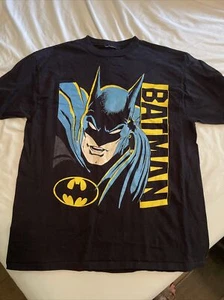 Vintage Siebdruck Batman Shirt Extra Large Cartoon Spellout 90er Comic - Bild 1 von 2
