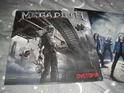 MEGADETH -DYSTOPIA- AWESOME MEGA RARE LP VINYL UNIVERSAL 2016 NEW METALLICA - Image 1 of 4