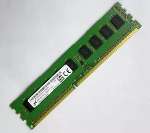 Micron MT 4GB DDR3 1600 ECC UDIMM RAM 2Rx8 PC3L-12800E MT18KSF51272AZ-1G6 - Picture 1 of 4