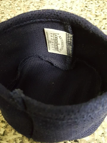 Longaberger 2003 HOSTESS APPRECIATION BASKET LINER INDIGO 2.5" High x 3.5" Round Cover