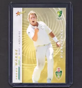 SHANE WARNE 2007 Select Cricket Card AUSTRALIA #93 PSA - Picture 1 of 2