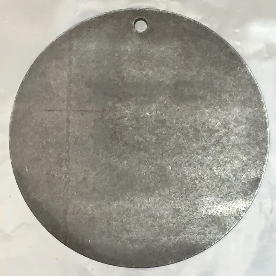 HMF TARGETS AR500 12" X 3/8" Gong Hanger Steel Shooting Target NRA Action Pistol Plate