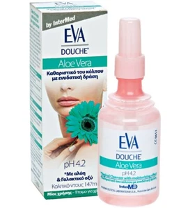 Intermed Eva Aloe Vera Vaginal Cleanser With Moisturizing Effect pH 4.2 147ml - Picture 1 of 2