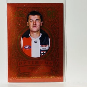 2022 Select AFL Optimum Plus RC Oscar Adams St Kilda Saints 321/450 OP214 - Picture 1 of 3