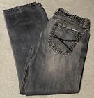 Jeans bleu jambe droite Aeropostale pour homme taille 31/32 Essex (mesure 34,5 x 31,75)