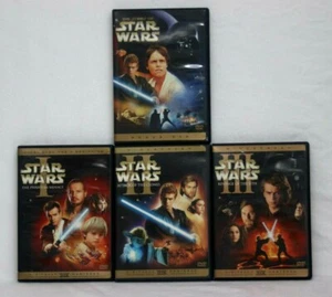 Star Wars Trilogy DVD 7 Disc Set Prequels VI V IV 4 5 6 All Booklets Bonus DV - Picture 1 of 6