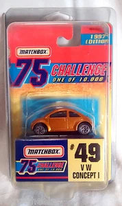 1997 MATCHBOX GOLD CHALLENGE #49 VOLKSWAGEN VW CONCEPT I - MOMC! - Picture 1 of 1