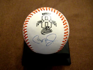 CAL RIPKEN JR. ORIOLES HOF SIGNED AUTO VINTAGE 2131 OAL BASEBALL STEINER BEAUTY - Picture 1 of 3