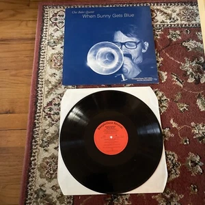 Chet Baker Quartet–When Sunny Gets Blue-Import LP 1986 Steeplechase SCS 1212 - Picture 1 of 7