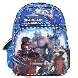 Zaino scuola grande Guardiani della Galassia 16" borsa libro - All Over Star Load - Foto 1 di 4