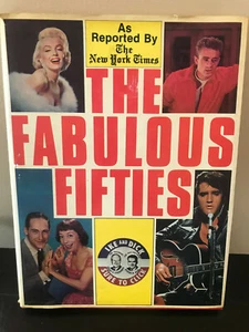 THE FABULOUS FIFTIES, AS REPORTED BY NEW YORK TIMES,  1950-59 NEWS STORIES, 1978 - Imagen 1 de 7