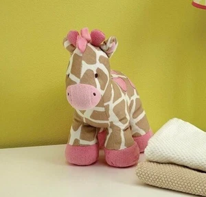 Carter's Tan & Pink Giraffe Jungle Plush Baby Stuffed Animal Soft Toy - Picture 1 of 3