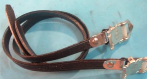 REG Italy Jaftex Nylon Road / MTB Toe Straps NOS / NEW- Vintage- 395MM- Black - Picture 1 of 5