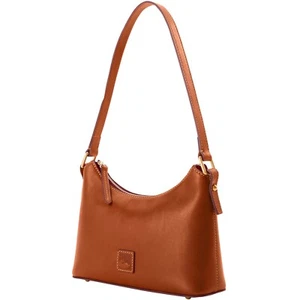 Dooney & Bourke Florentine Baguette Shoulder Bag Natural Brown Color NEW🎀NWT - Picture 1 of 12