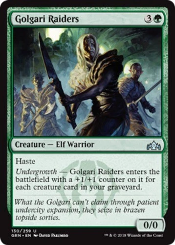 x1 Golgari Raiders - Guilds of Ravnica - NM - MTG - Image 1 of 1