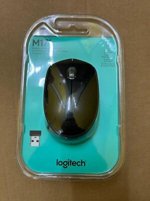 Logitech M171: Wireless Black Mouse for PC & Mac - USB Receiver (NEW) Free P+P - Image 1 of 3