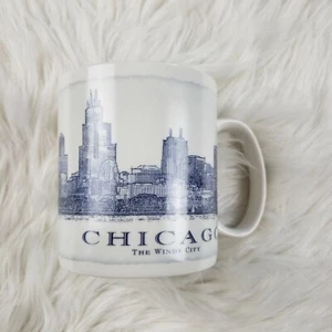 Starbucks Coffee Chicago Themed Mug.  2006 Starbucks Coffee Company. 18oz. EUC - Picture 1 of 6