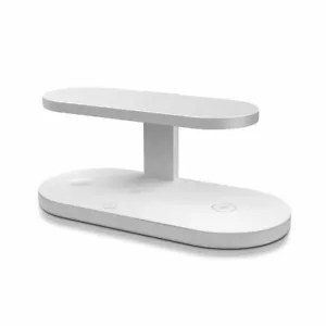 Techno S UV Sterilizer & 3-in-1 Wireless Charger for Apple, Samsung + Adapter - Picture 1 of 12