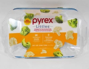 ❤️ PYREX LITTLES 28-oz Rectangular Single-Serve Glass BAKEWARE **Toaster Oven - Picture 1 of 5