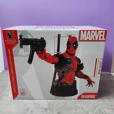 Mini busto Gentle Giant Deadpool 254/1700 Marvel Comics edición limitada Foto 1 de 4
