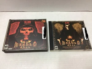 Diablo II 2 CD-ROM PC Spiel Blizzard 2000 mit CD-Key + Exp Set - Bild 1 von 4