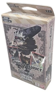 Bandai TCG Union Arena: Black Clover Factory Sealed Starter Deck Box 50 Cards - Picture 1 of 2
