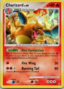 Charizard Holo 2009 Pokemon Platinum Arceus Cracked Ice #1/99 Near Mint - Picture 1 of 2