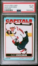 2012-13 O-Pee-Chee Stickers PSA 9 POP 1 Alex Ovechkin Alexander #S-94 SP
