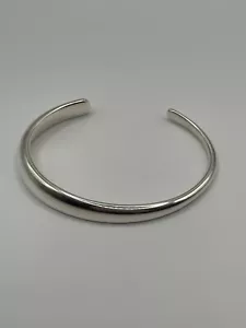 Georg Jensen Curve Bangle Size Large - Picture 1 of 7