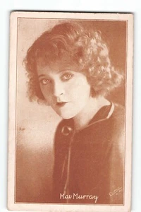 Cartolina Mae Murray Ritratto d'epoca di Evans, L.A primi '900 Silent Film Star - Foto 1 di 2