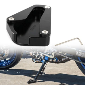 CNC Kickstand Extension Enlarger Pate Pad Fit For Suzuki SV650 SV650A 2017-2023 - Picture 1 of 16