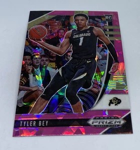 2020-21 Panini Prizm Draft Picks TYLER BEY RC Rookie Pink Cracked Ice #35 - Picture 1 of 2