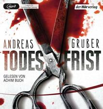 ANDREAS GRUBER - TODESFRIST - HÖRBUCH - MP3 - SEHR GUTER ZUSTAND