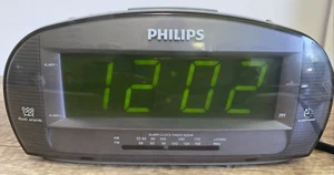 Philips AJ3540/37 Large Display Digital AM/FM Alarm Clock Radio WORKS GREAT - Picture 1 of 12