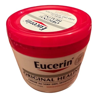 Eucerin Original Healing Creme Fragrance Free Dry Sensitive Skin 16oz Pack of 3 - Image 1 of 2