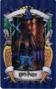 Harry Potter Lenticular Chocolate Frog Card (2001) 1st Series - Ron Weasley