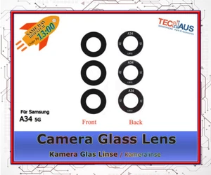Kamera Linse Glas kleber für samsung galaxy A34 5G Camera Glass lens Scheibe - Bild 1 von 1