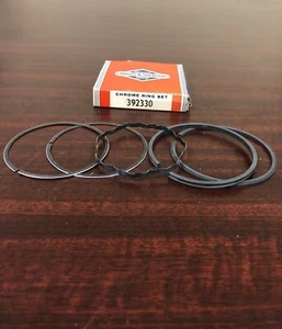 OEM Briggs & Stratton standard (Chrome) Ring Set 392330 NEW (42215) - Picture 1 of 1