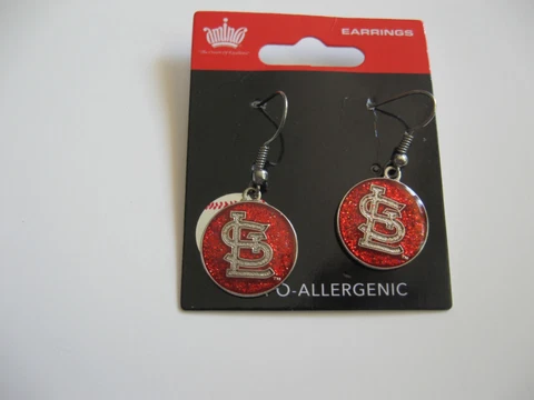 St Louis Cardinals Earrings Cover