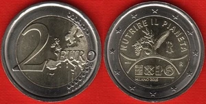 Italy 2 euro 2015 "EXPO Milan 2015" BiMetallic UNC - Picture 1 of 1