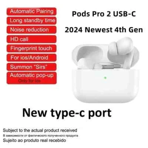 Pods Pro 2 4th Gen Perfect for All iPhone Models & All Android Models - Picture 1 of 5