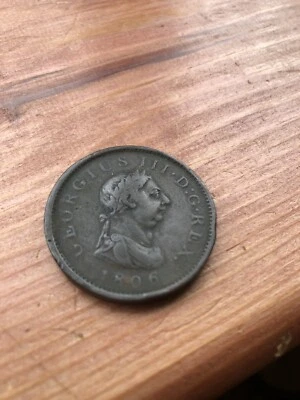 1806 George III Copper Penny 34mm - Image 1 of 4