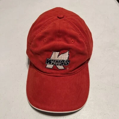 Gorra Kalamazoo Wings K-Wings ECHL UHL IHL WMU Correa Trasera Ajustable Poliéster Foto 1 de 4