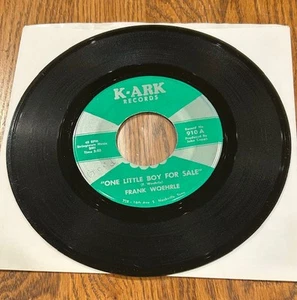 Frank Woehrle – One Little Boy For Sale  1969 45 rpm PRICE CUT  !! - Picture 1 of 1
