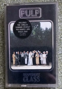 Pulp - Different Class (Cassette Album, 1995) Tested, plays perfectly - Imagen 1 de 7