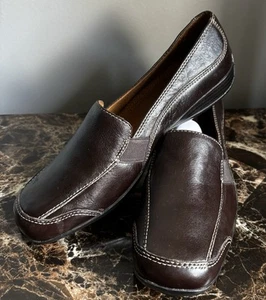 Zapatos cómodos de cuero marrón para mujer de Natural Soul nuevos sin etiquetas talla 8,5 naturalizador - Imagen 1 de 12