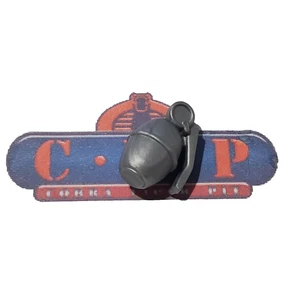 Small Soldiers Chip Hazard GRENADE original 12" figure silver weapon accessory - Picture 1 of 1