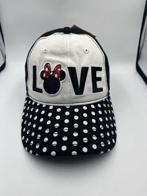 Disney Minnie Mouse "Love" Women's Embroidered Baseball Cap/Hat Adjustable NWT - Image 1 of 4