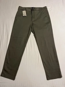 New Sz 31 Dockers Womens pants Weekend Chino Slim Ankle camo green hemp olive - Picture 1 of 17
